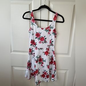 H&M Roses Skater Dress